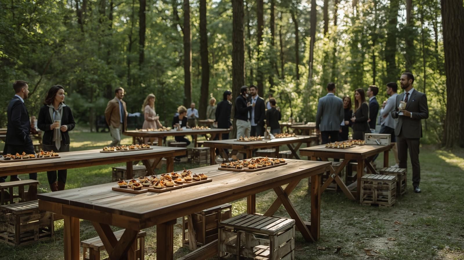 Forest Seminar for 50 Guests