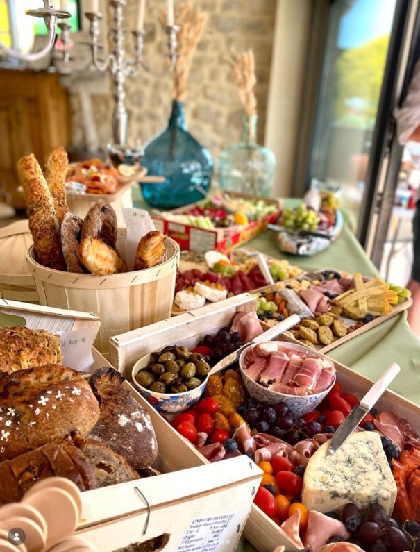 Buffet dressé séminaire